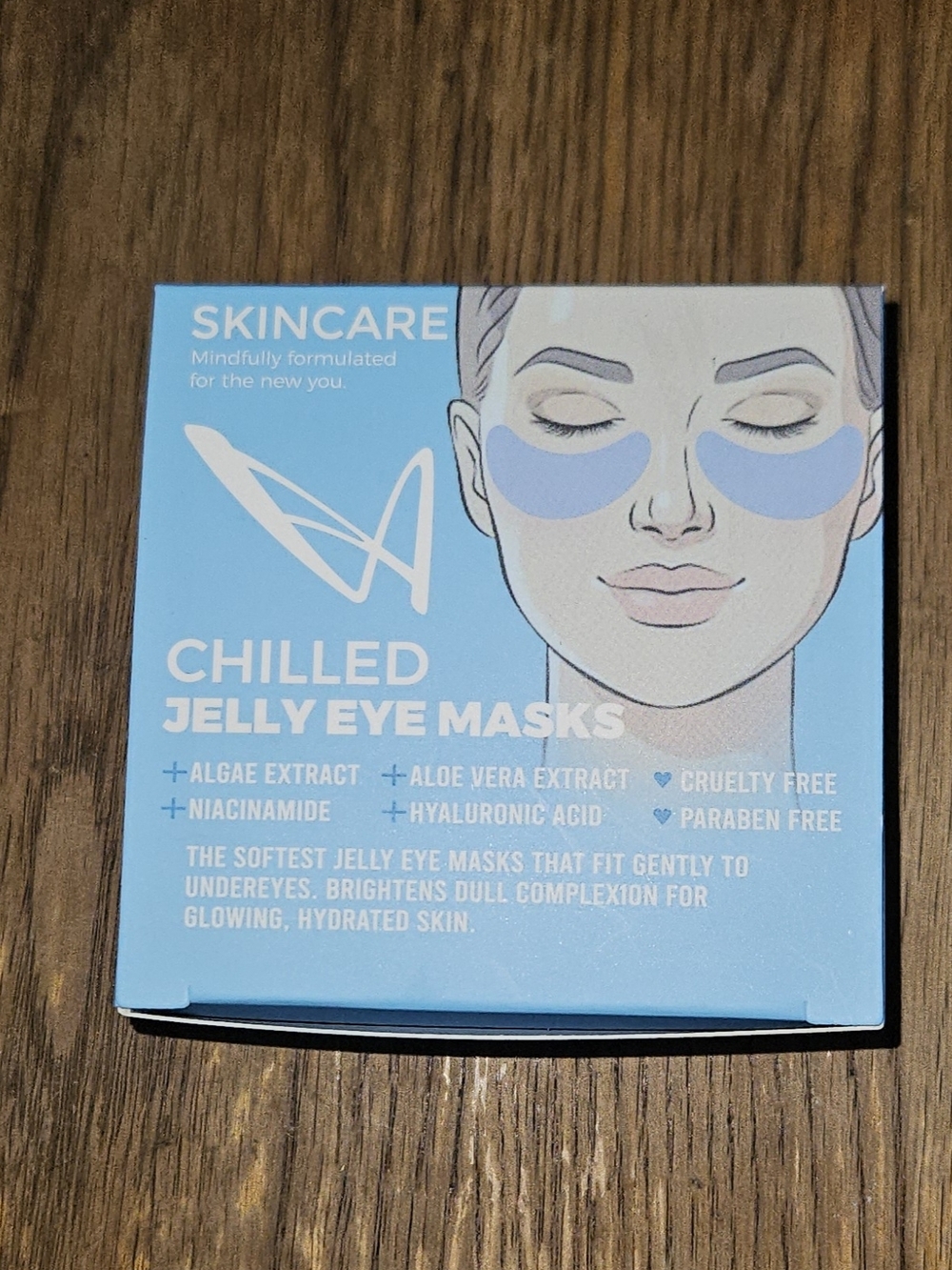LA Splash Chilled Jelly Eye Masks – Hydrating Under-Eye Patches 30pk BNIB
